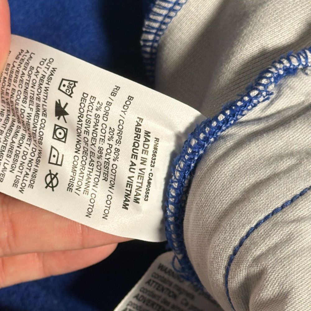 New York Giants Pants Adult Medium Blue Nike Sweatpants Team Issued On Field - Picture 3 of 10